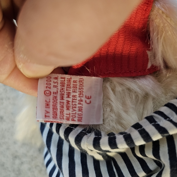 2000 Ty The Attic Treasures Collection Uncle Sam Patriotic Bear Collectible - Picture 6 of 6